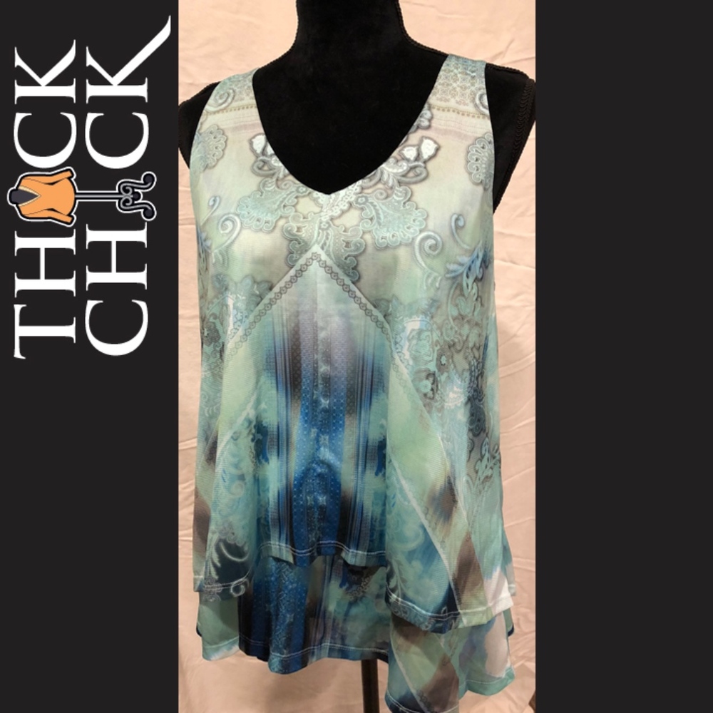 Silky-soft Watercolor Tank